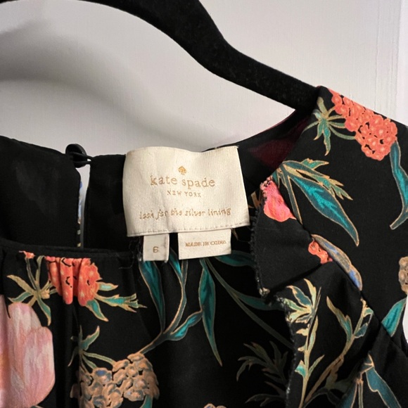 Kate Spade cold shoulder floral dress - Picture 5 of 6